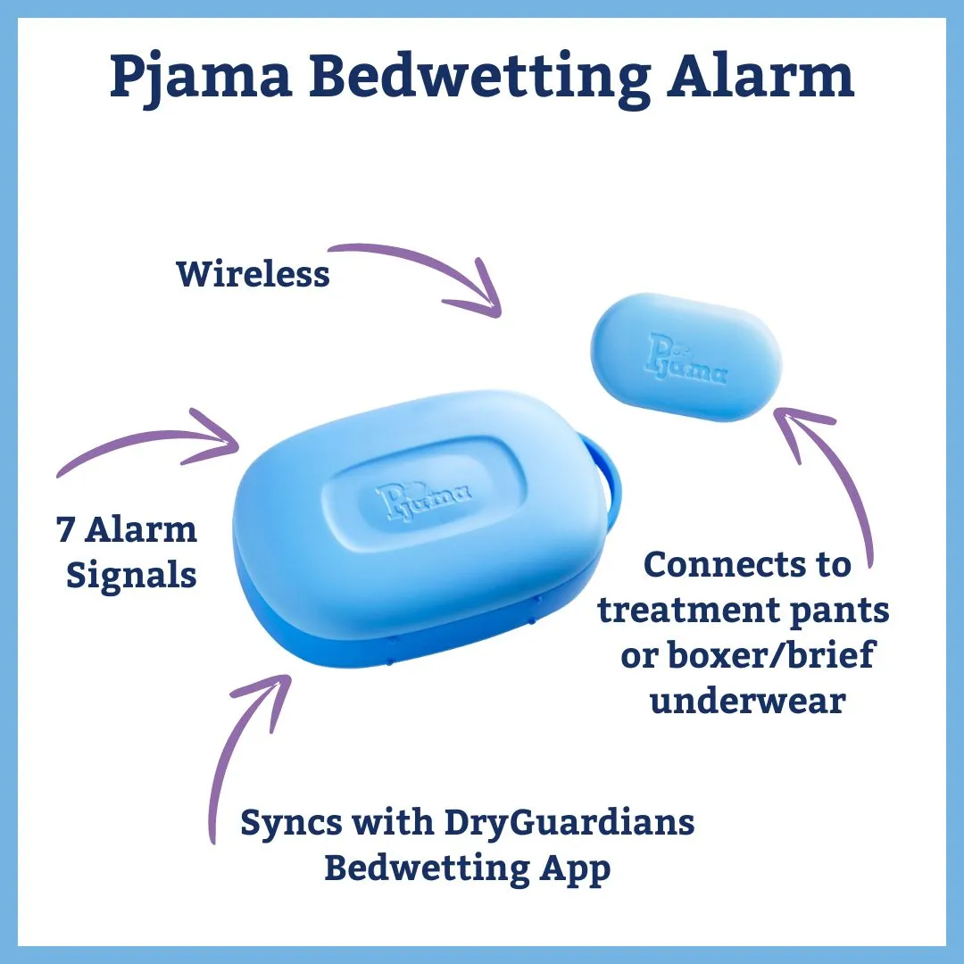 Pjama Bedwetting Treatment Kit - Alarm & Pants (GREY) Children