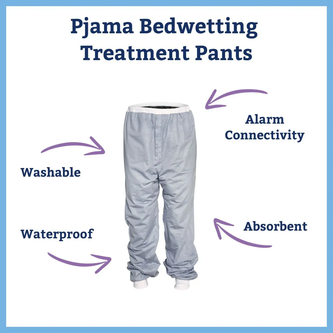 Pjama Bedwetting Treatment Kit - Alarm & Pants (GREY) Children