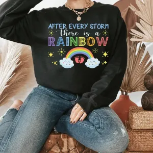 Pregnancy sweatshirt, Maternity shirt, Rainbow Pregnancy Reveal to Husband, Soon to Be Mom, Expecting Mother Hoodie, New Baby Coming Soon