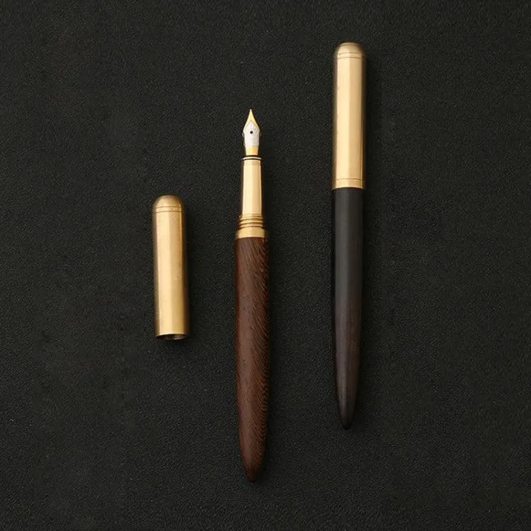 Premium Wooden Fountain Pen - Stylish Writing Instrument for Students and Professionals, Perfect Gift Choice