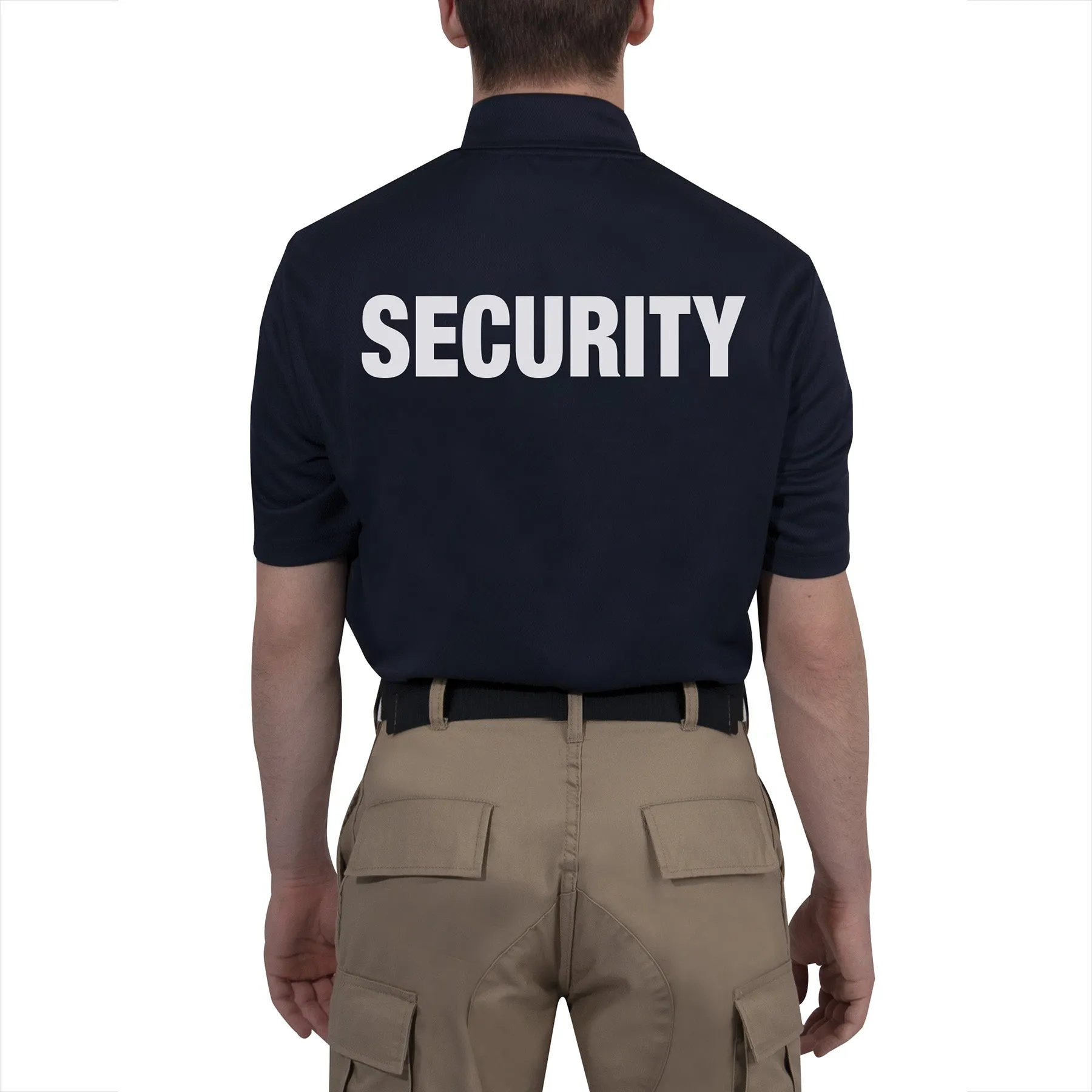 [Public Safety] Moisture Wicking Security Polo T-Shirts