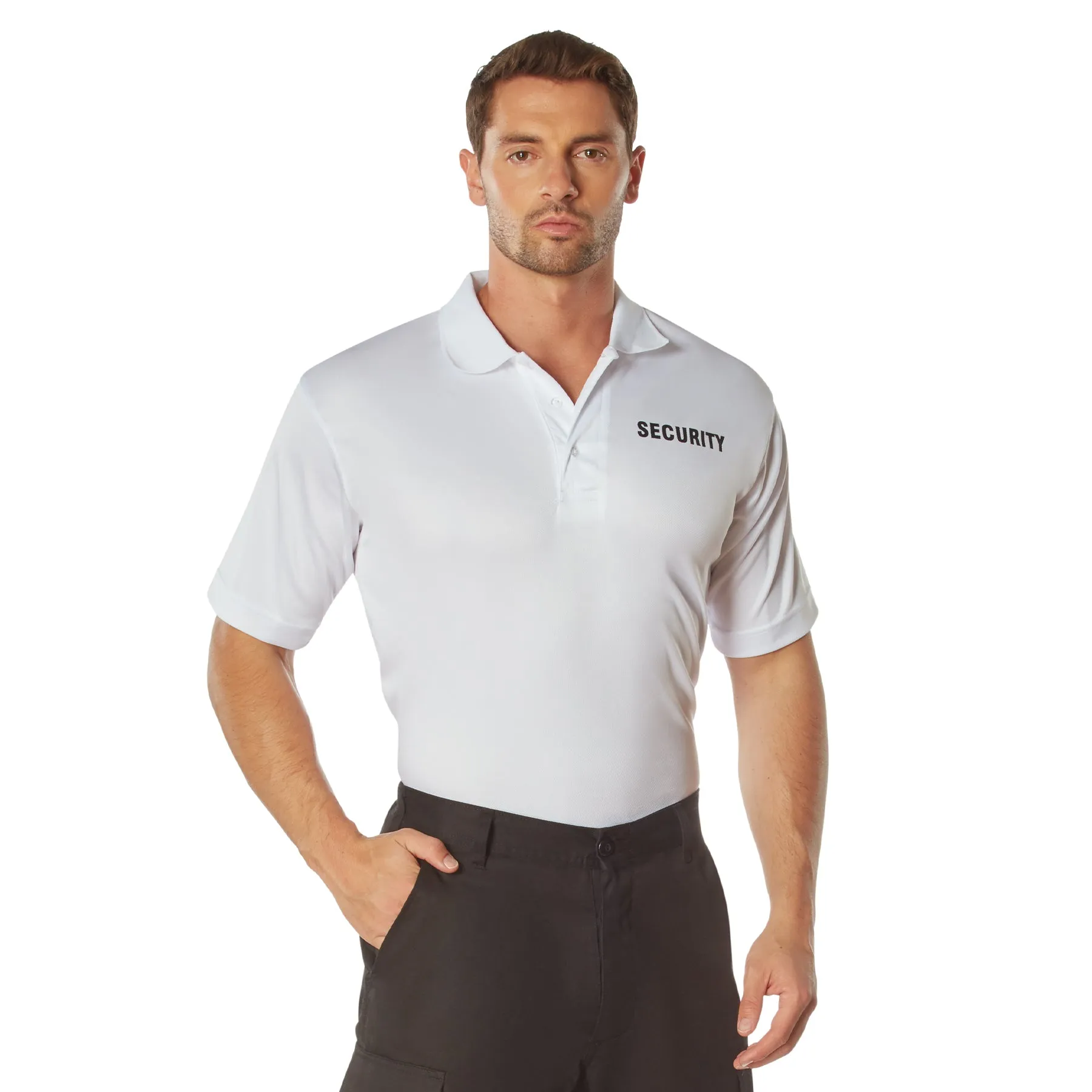 [Public Safety] Moisture Wicking Security Polo T-Shirts