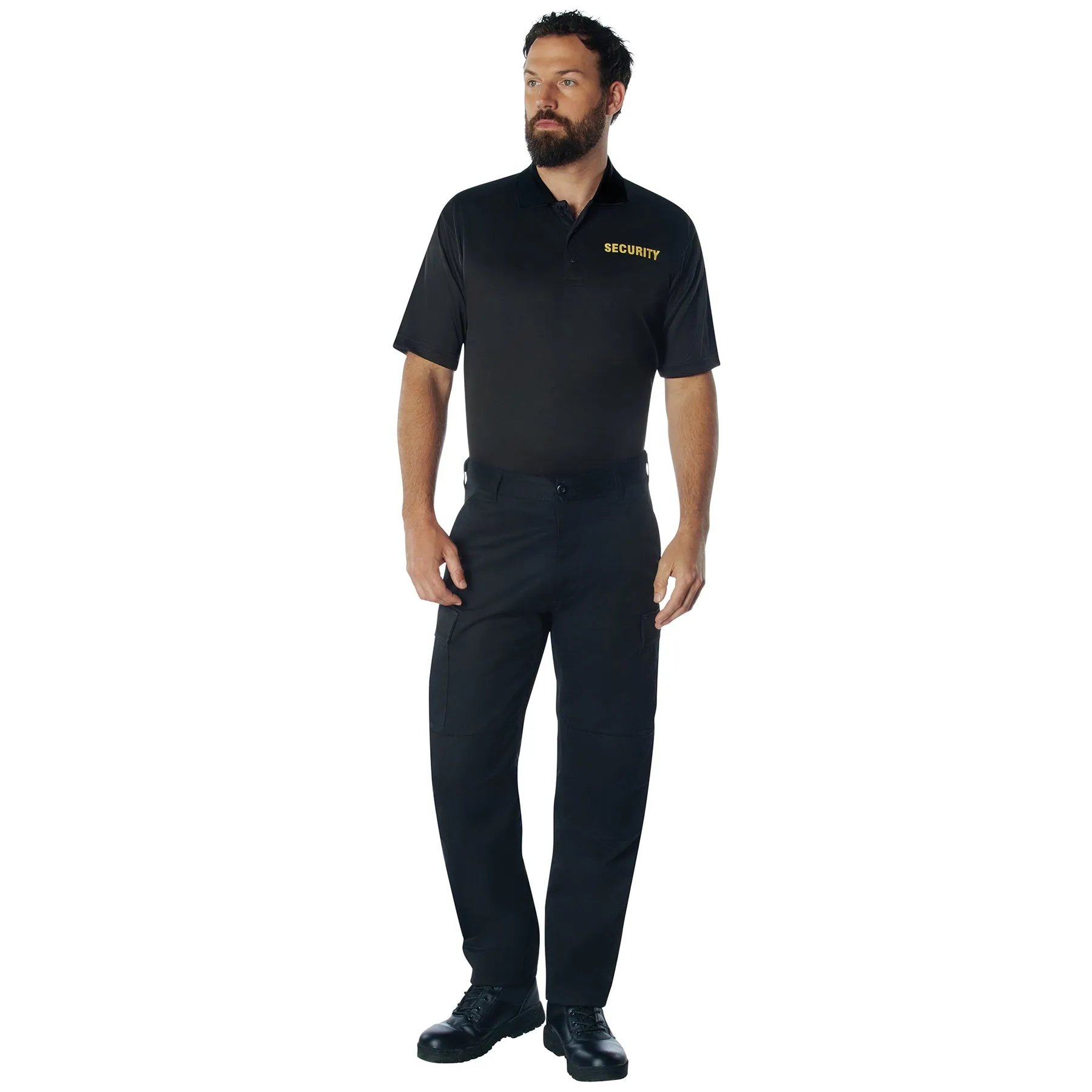 [Public Safety] Moisture Wicking Security Polo T-Shirts