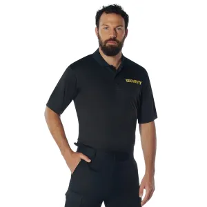 [Public Safety] Moisture Wicking Security Polo T-Shirts