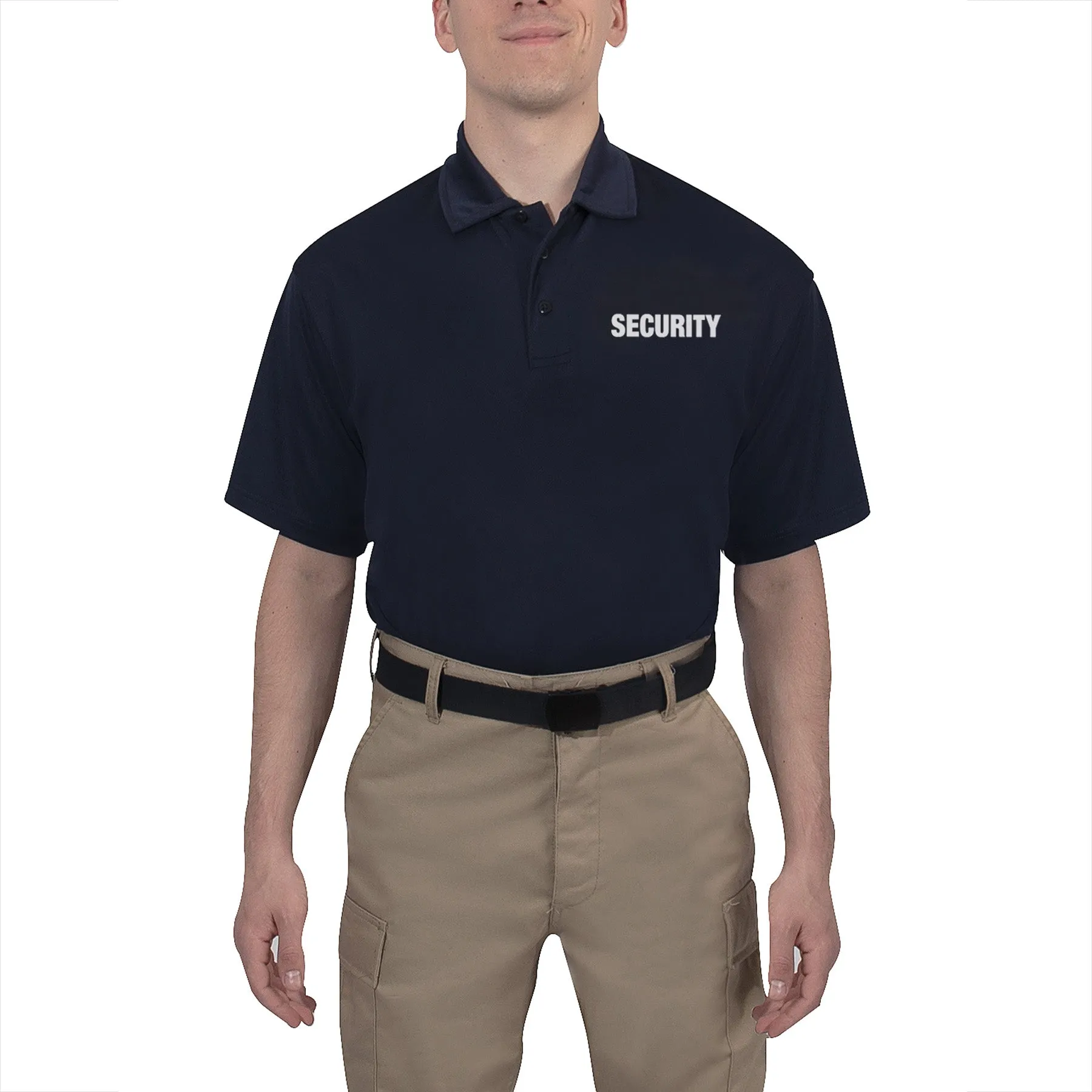 [Public Safety] Moisture Wicking Security Polo T-Shirts