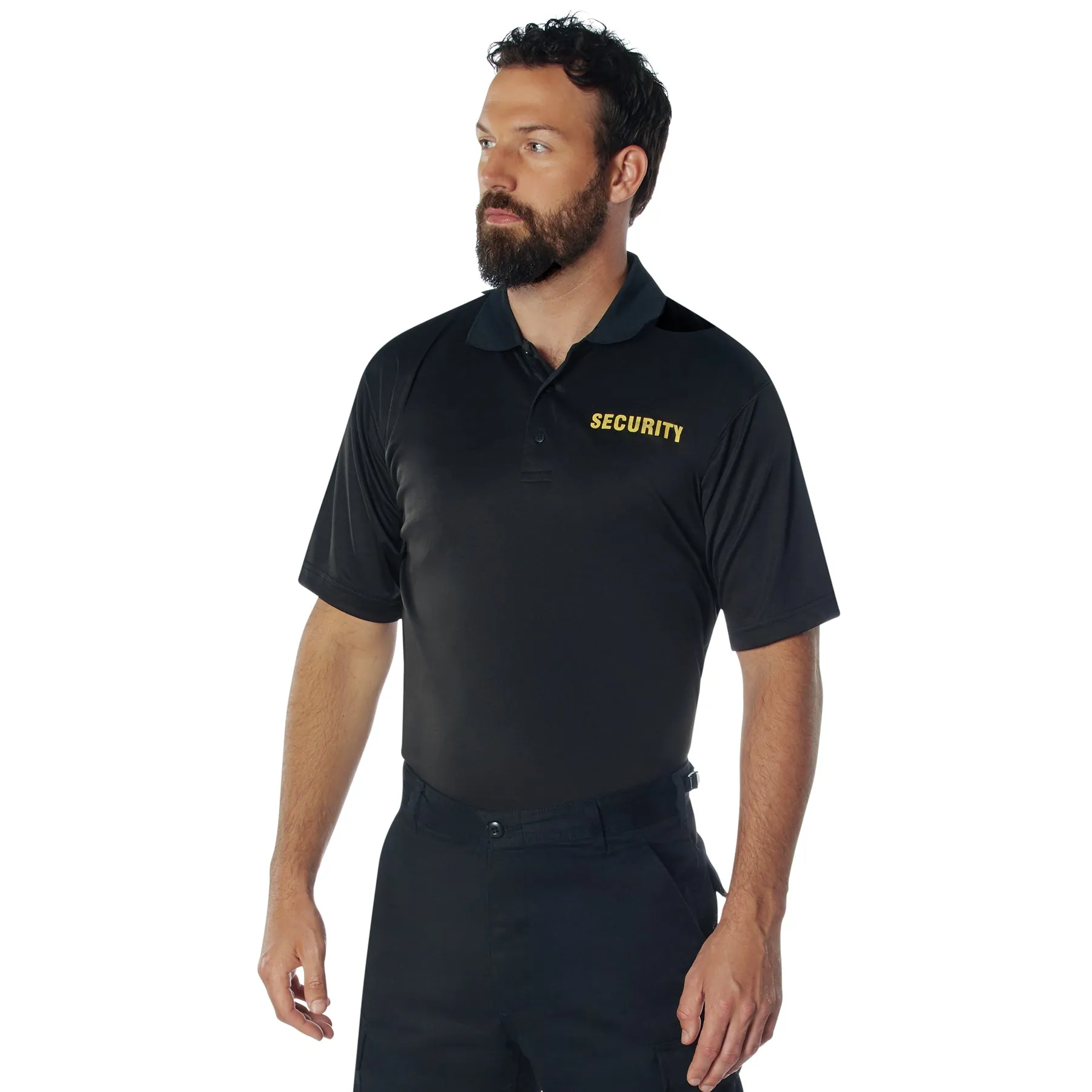 [Public Safety] Moisture Wicking Security Polo T-Shirts