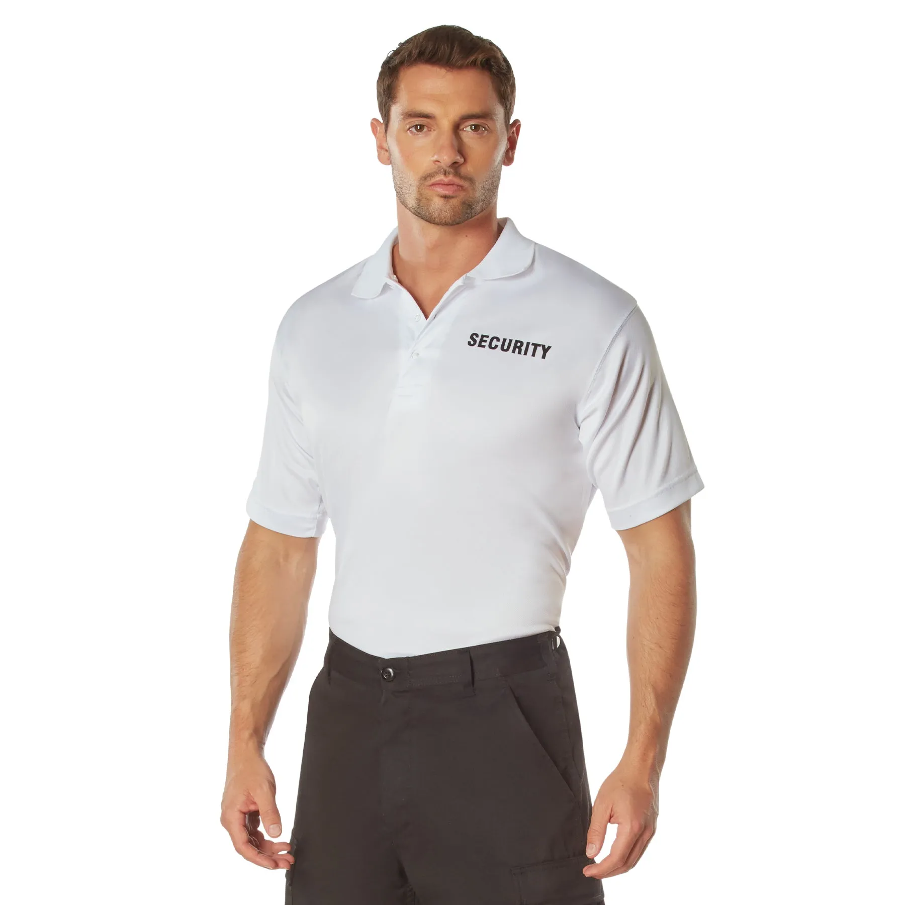 [Public Safety] Moisture Wicking Security Polo T-Shirts