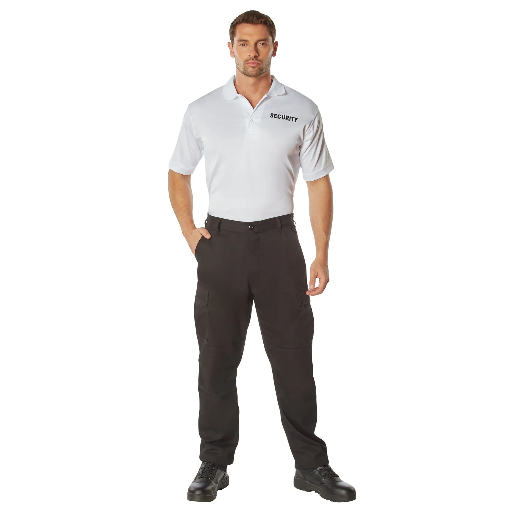 [Public Safety] Moisture Wicking Security Polo T-Shirts