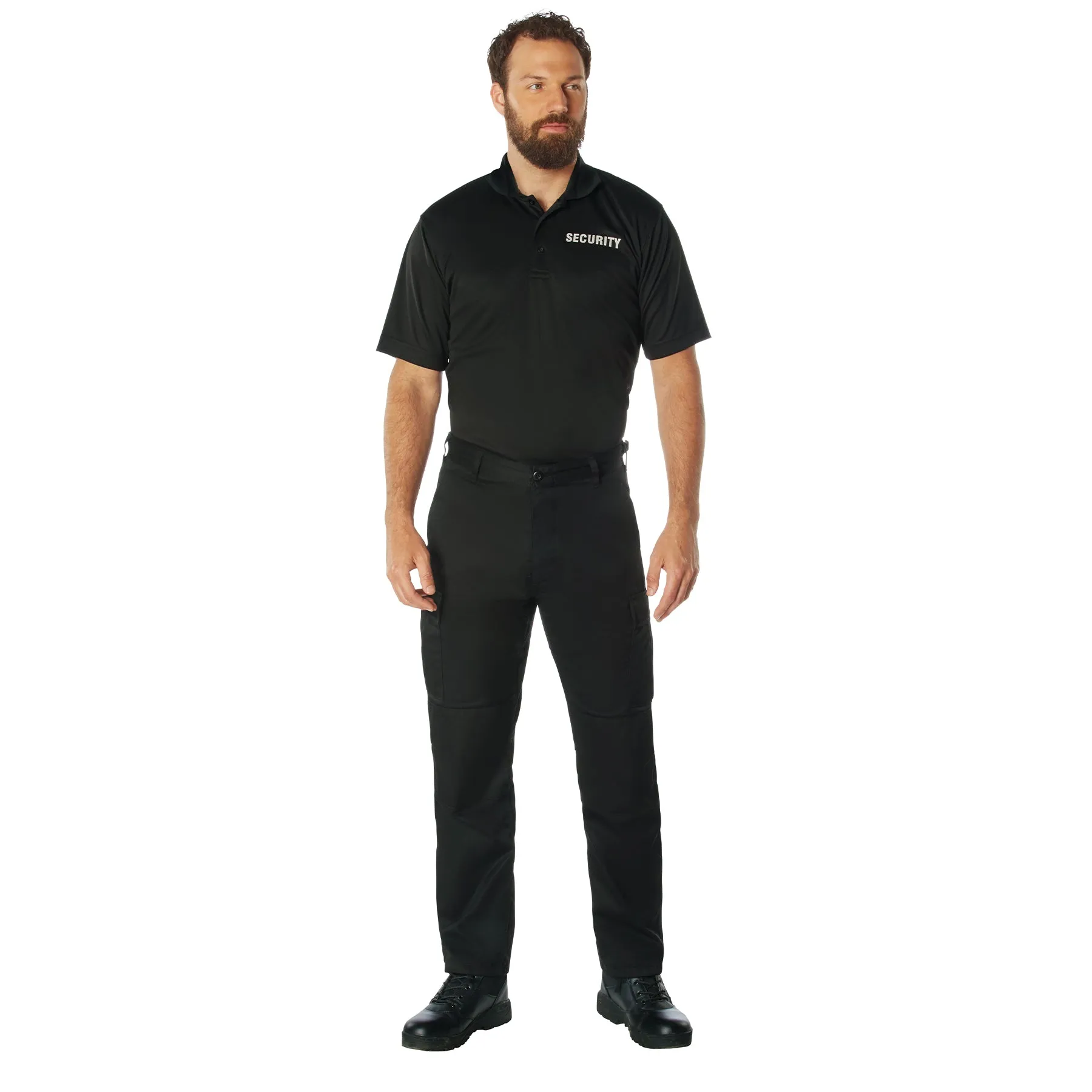 [Public Safety] Moisture Wicking Security Polo T-Shirts