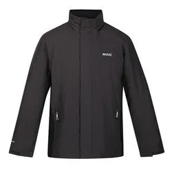 Regatta Matt Men's Waterproof Jacket  Ash Black