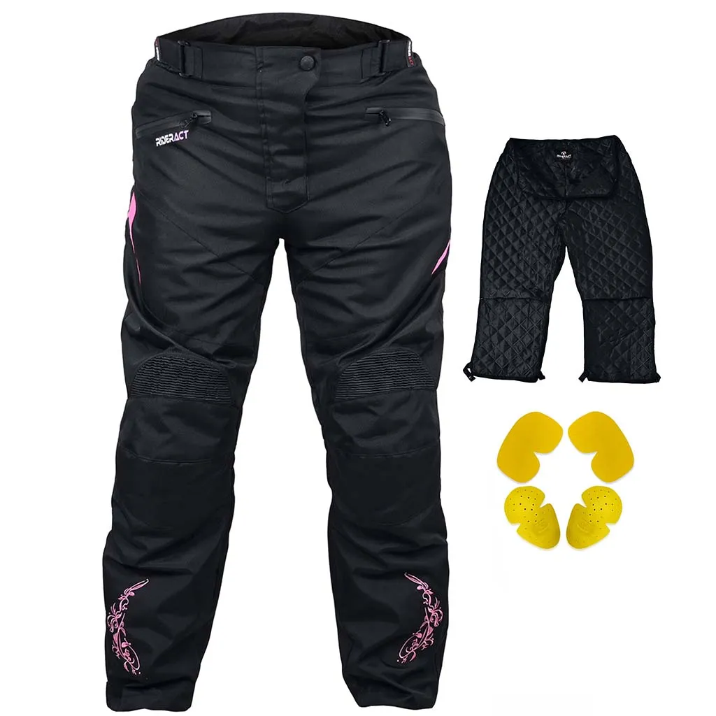 RIDERACT® Women Waterproof Motorcycle Pant Gallop