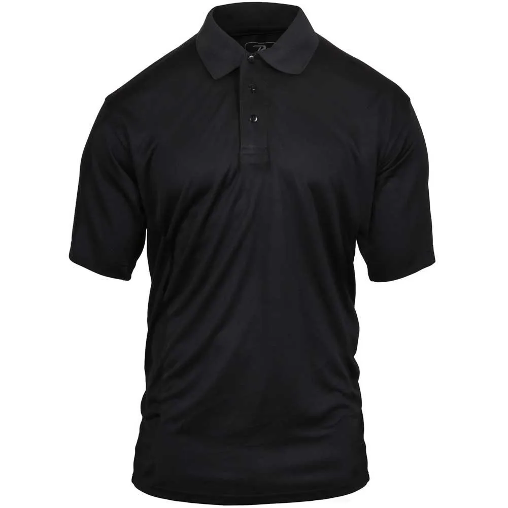 Rothco Mens Moisture Wicking Polo Shirt