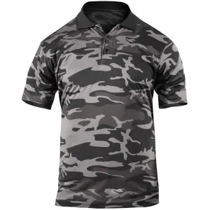 Rothco Mens Moisture Wicking Polo Shirt