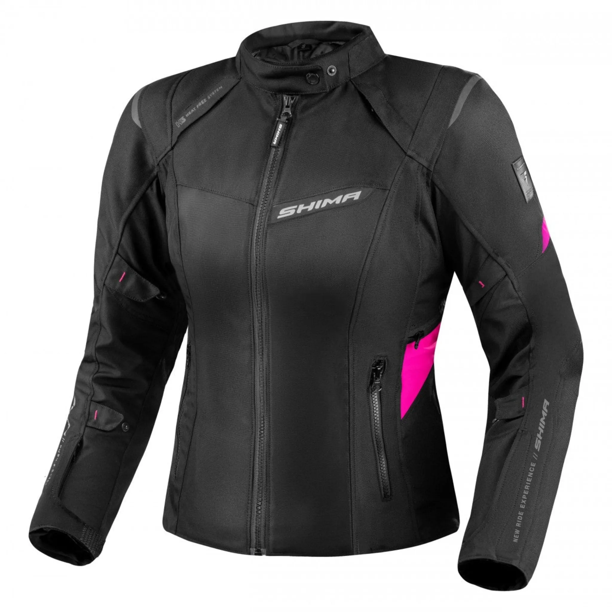 RUSH 2.0 LADY PINK - Women's Waterproof Motorcycle Jacket