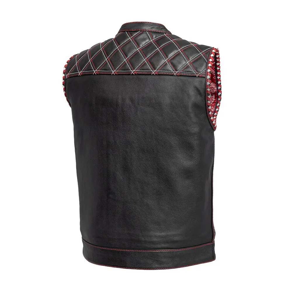 Sinister - Men's Motorcycle Leather Vest