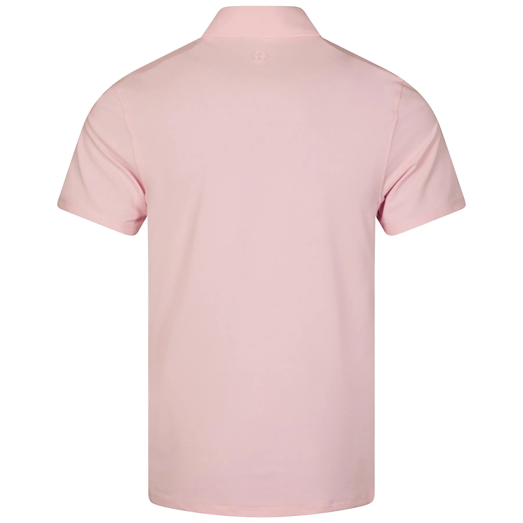 Skull & T's Rib Gusset Tech Pique Polo Blush - SS24