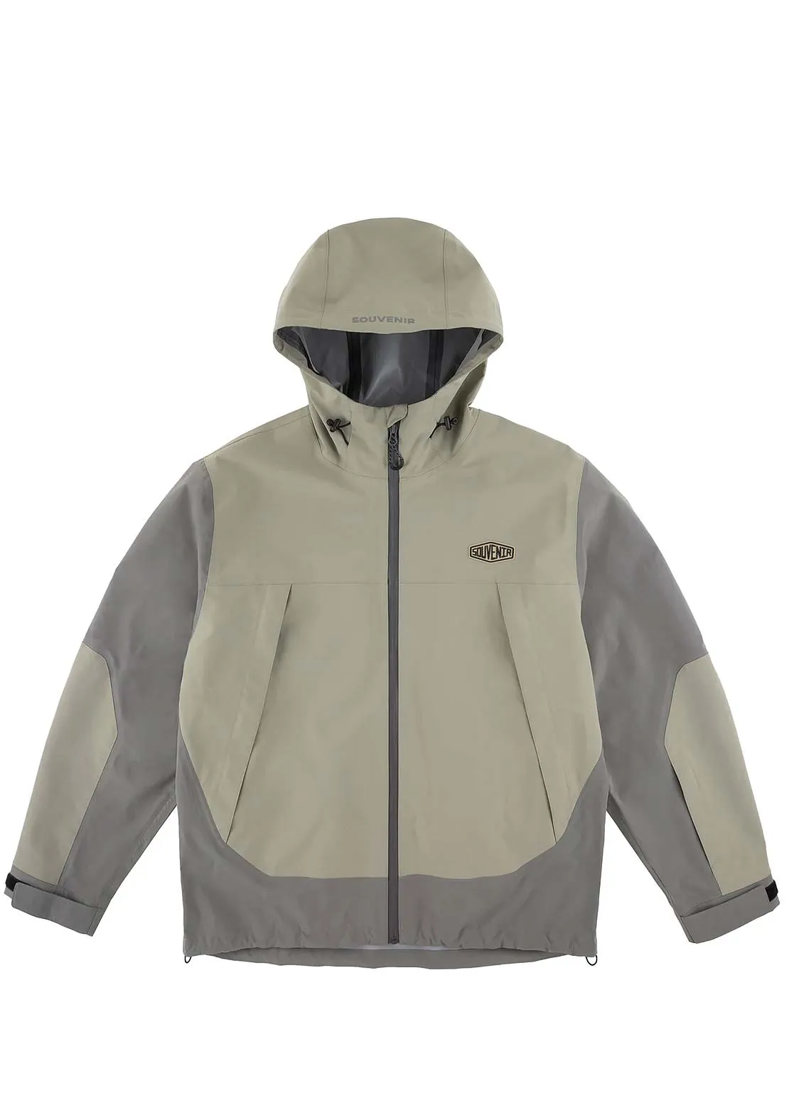 Souvenir Men's 3 Layer Ripstop Shell Jacket