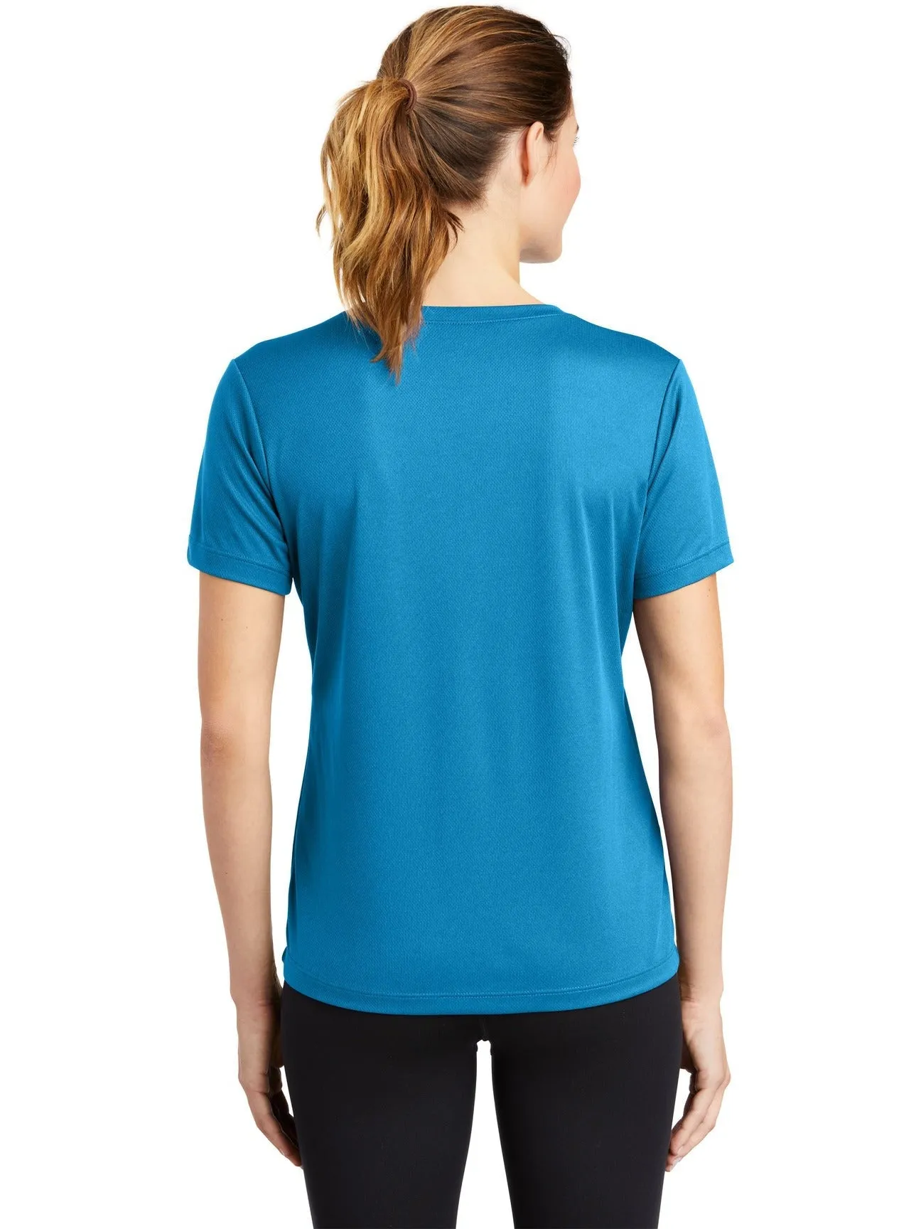 Sport-Tek Ladies Posicharge Racermesh V-Neck Tee