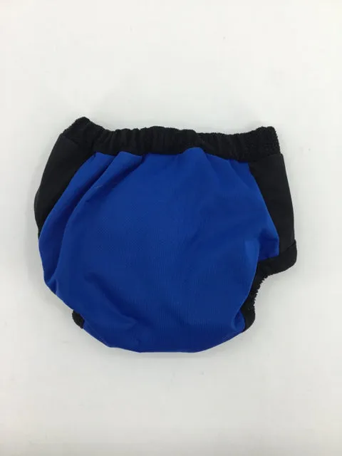 Super Undies Child Size 4 Blue Solid Training Cloth Diaper