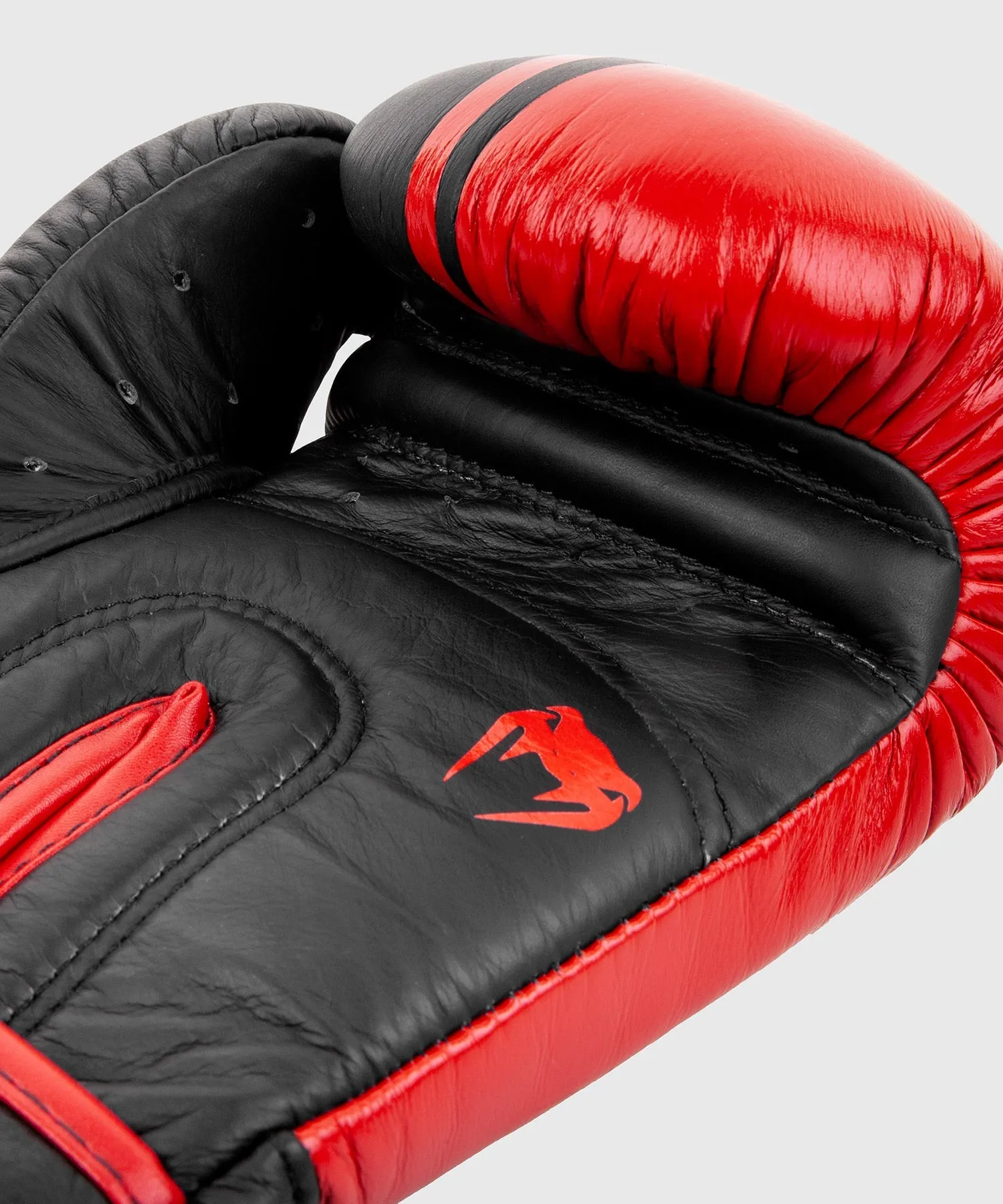 Venum Shield Pro Boxing Gloves Velcro - Black/Red