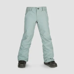 Volcom Frochickidee Ins Snow Pants Green Ash - Girls