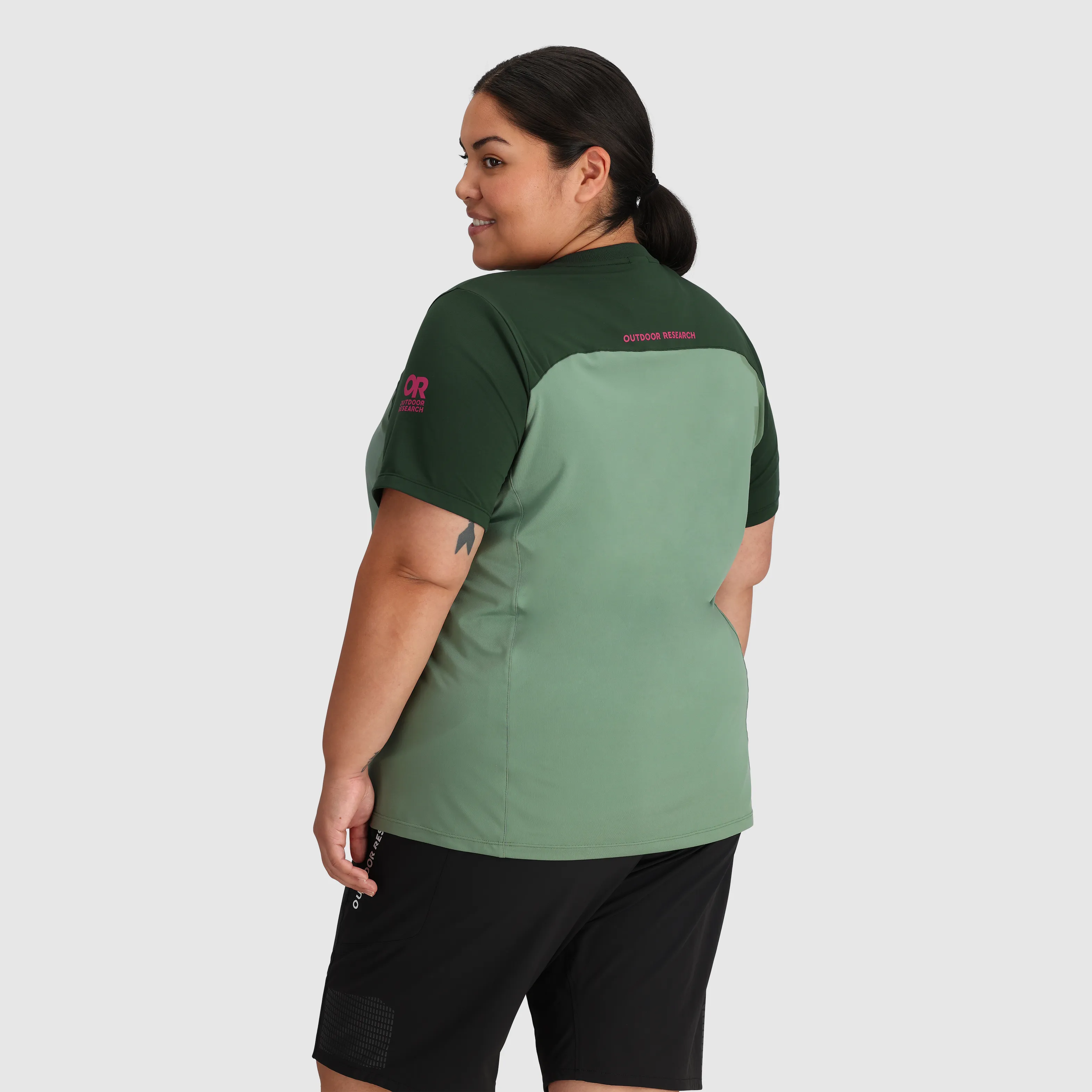 Women's Freewheel Short Sleeve MTB Jersey - Plus